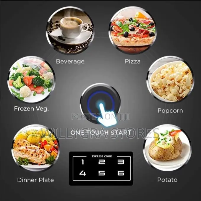 Toshiba One-Touch Express Cook Digital Microwave Oven