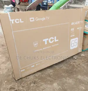 Brand New TCL 65"Inch (Android Tv) Smart Internet Uhd TV