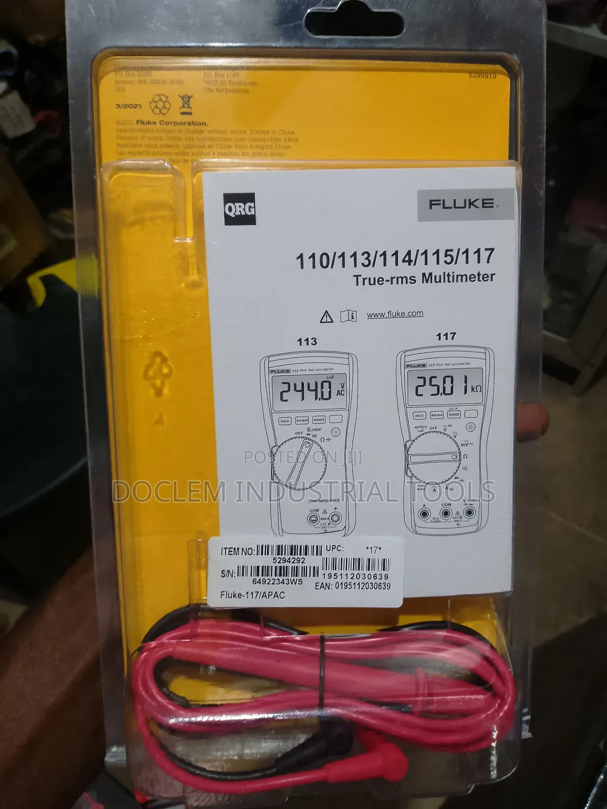 Fluke 117 Digital Multimeter