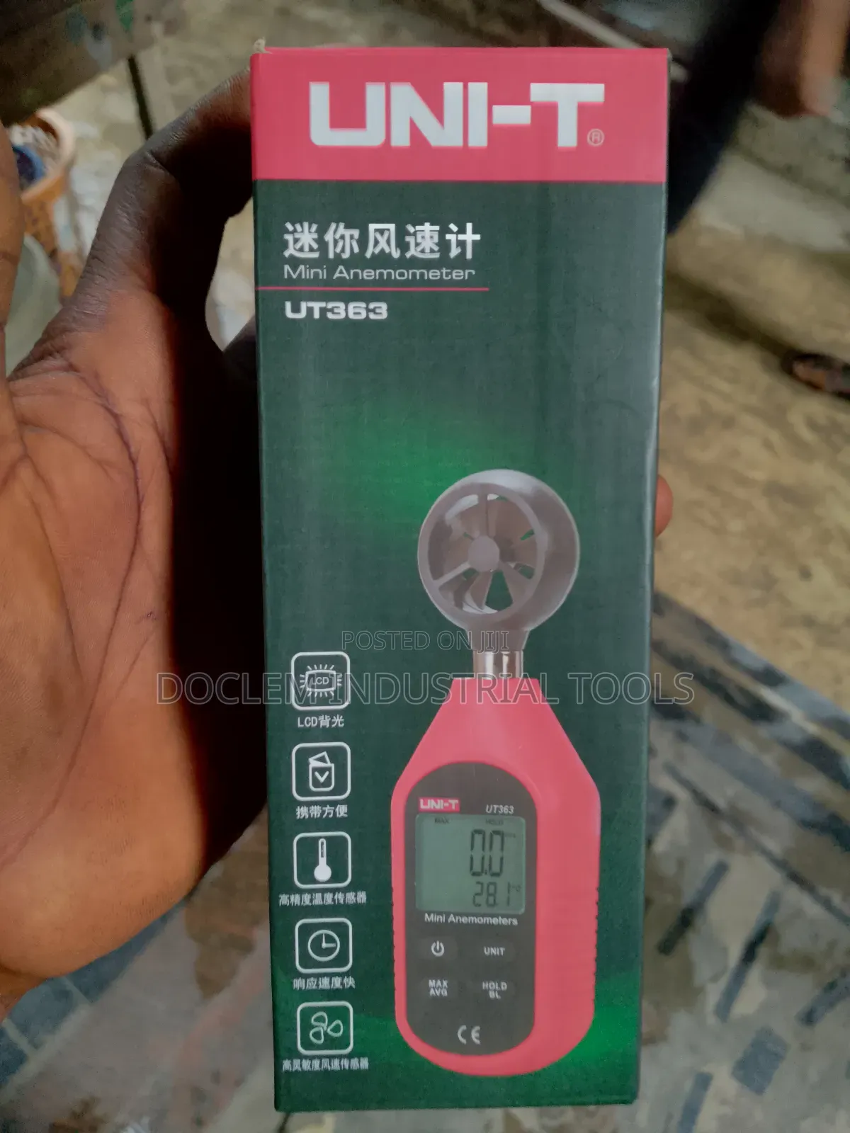 Uni_t Mini Anemometer