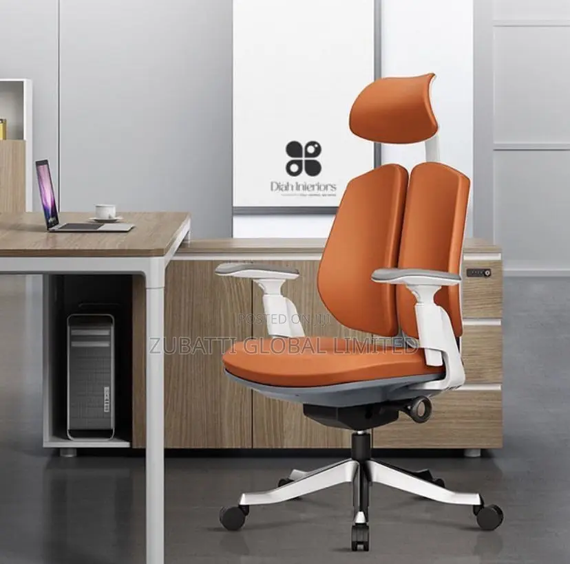 Executive Kidney Leather Chair