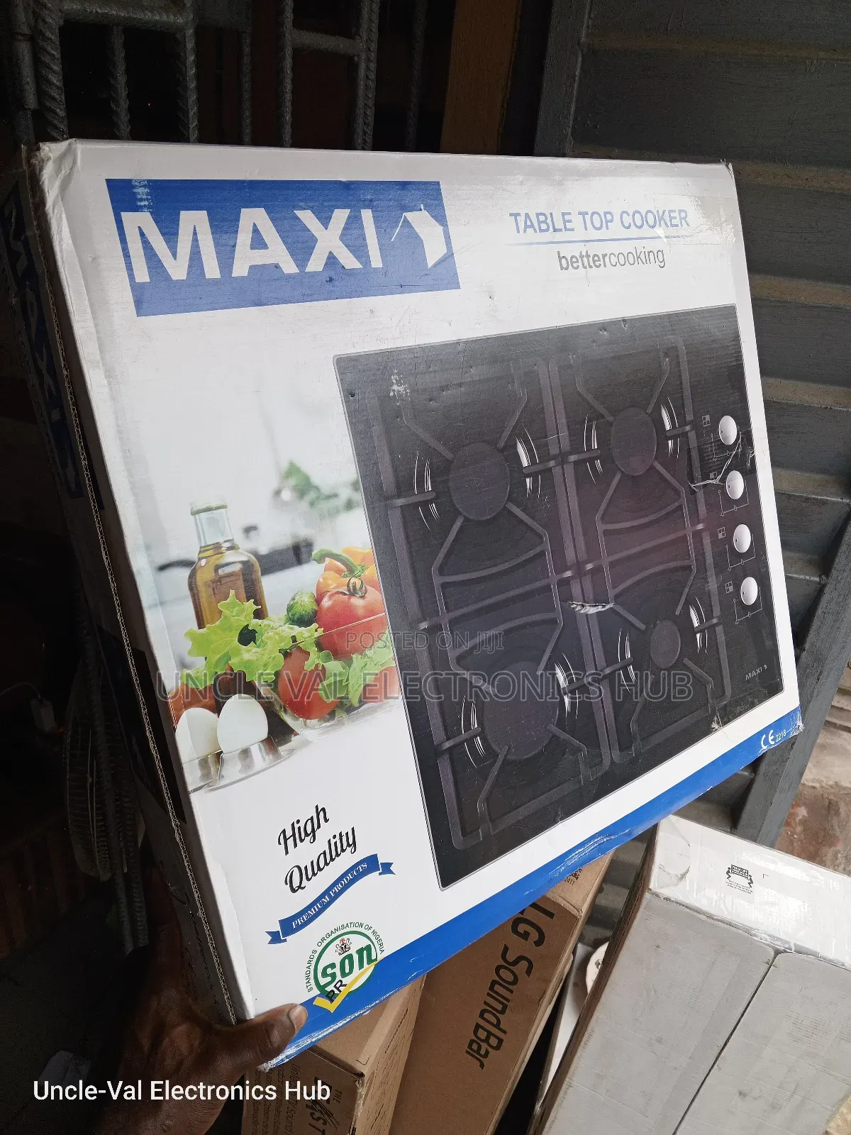 Maxi 4-burner Table Gas Cooker