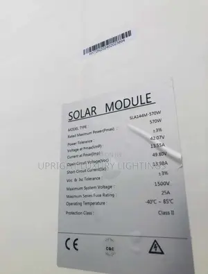 570watts Solar Module