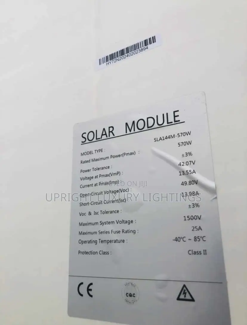 570watts Solar Module
