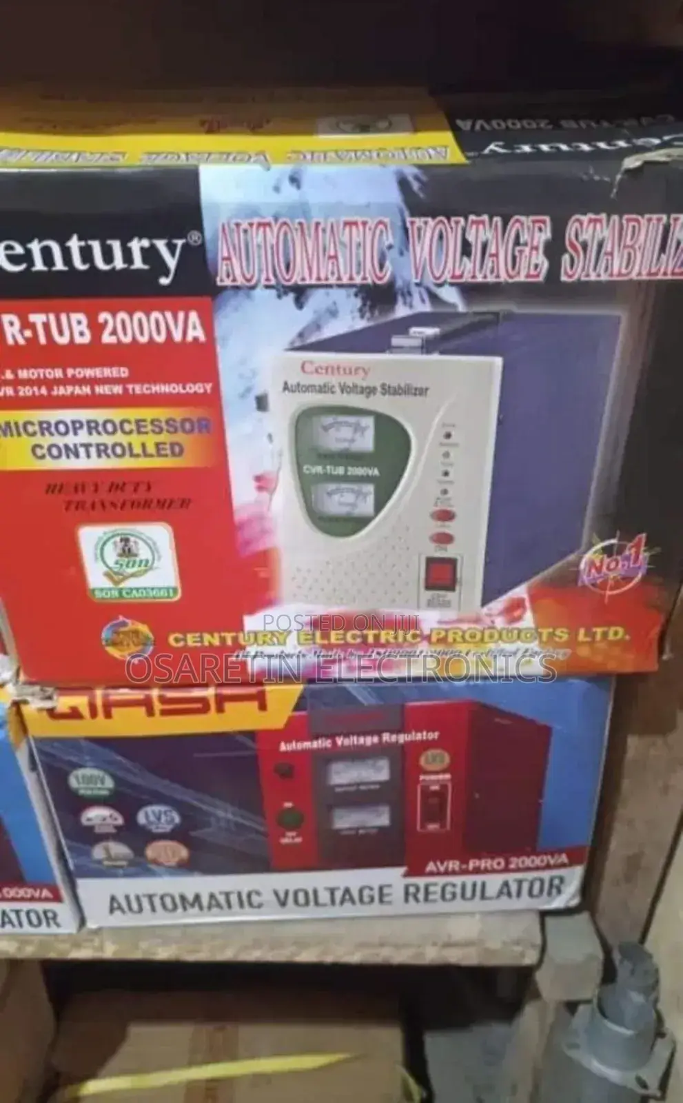 Century 2000va Stabilizer