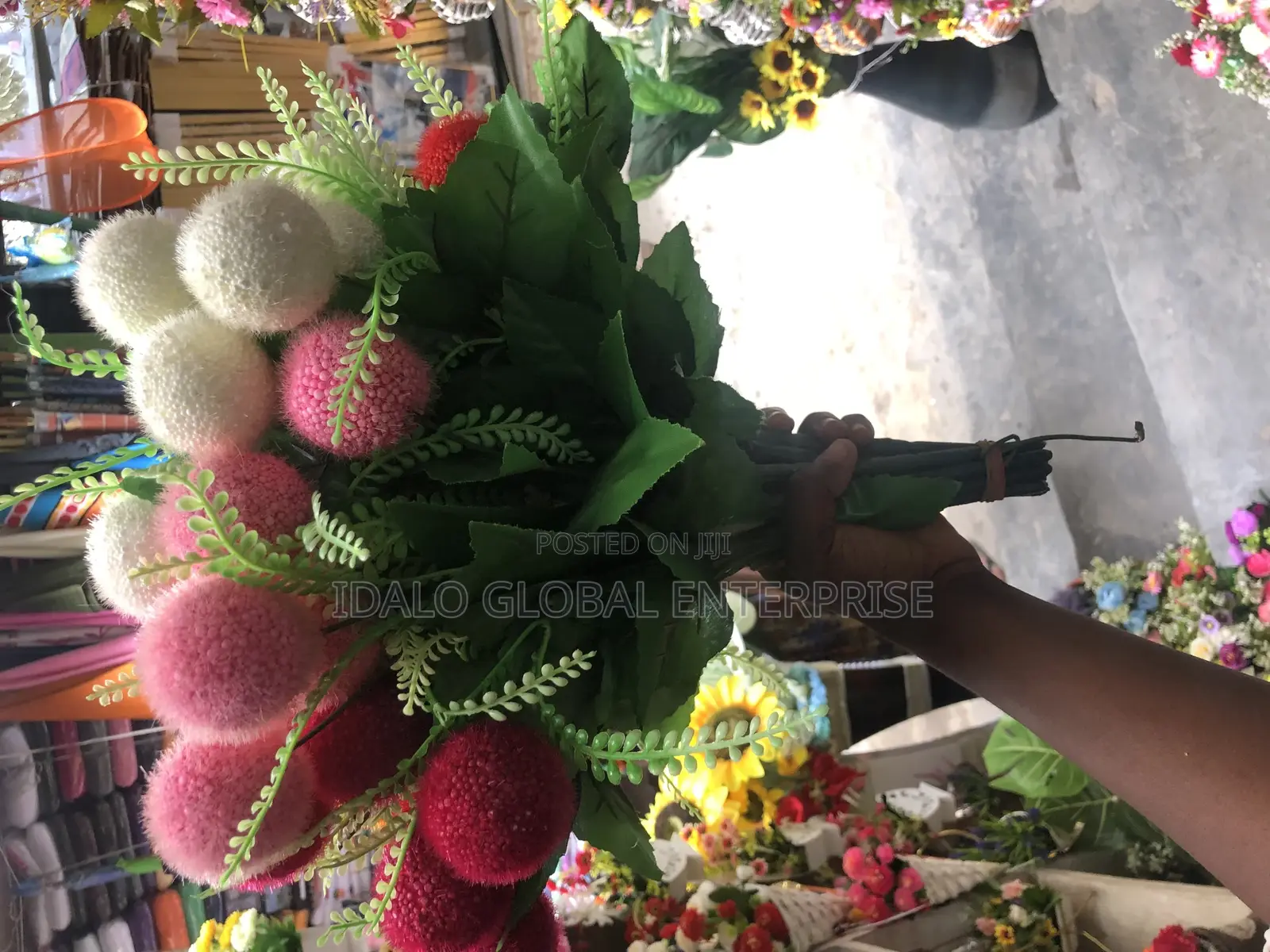 Artificial Ball Flowers
