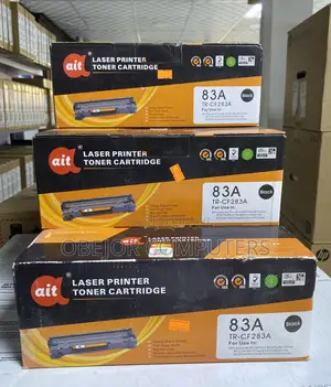 Ait 83a Tr-Cf283a Laser Toner Printer Cartridge(Black)