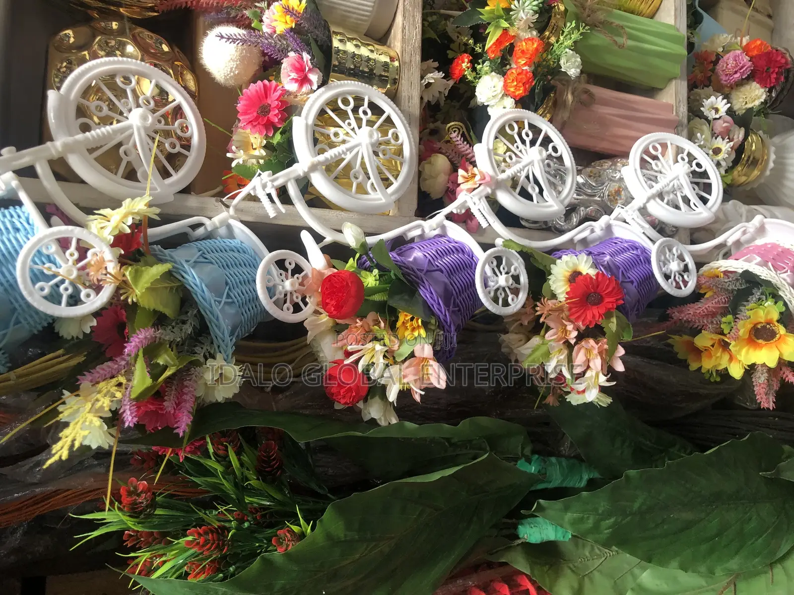 Artificial Bicycle Flower