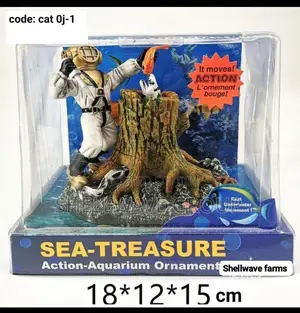 Sea Treasure Decoration Aqua