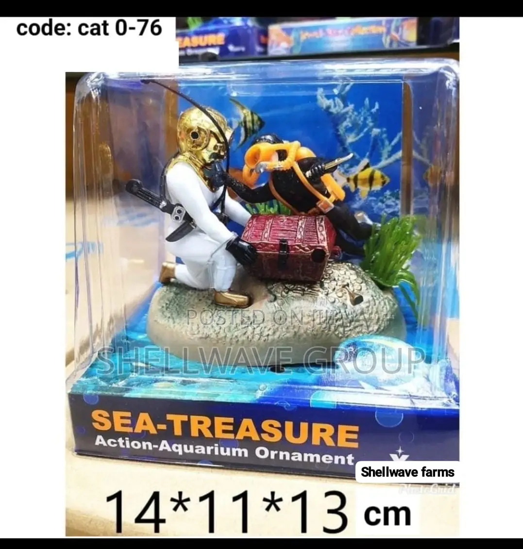 Sea Treasure Decoration Aqua