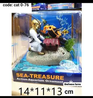 Sea Treasure Decoration Aqua