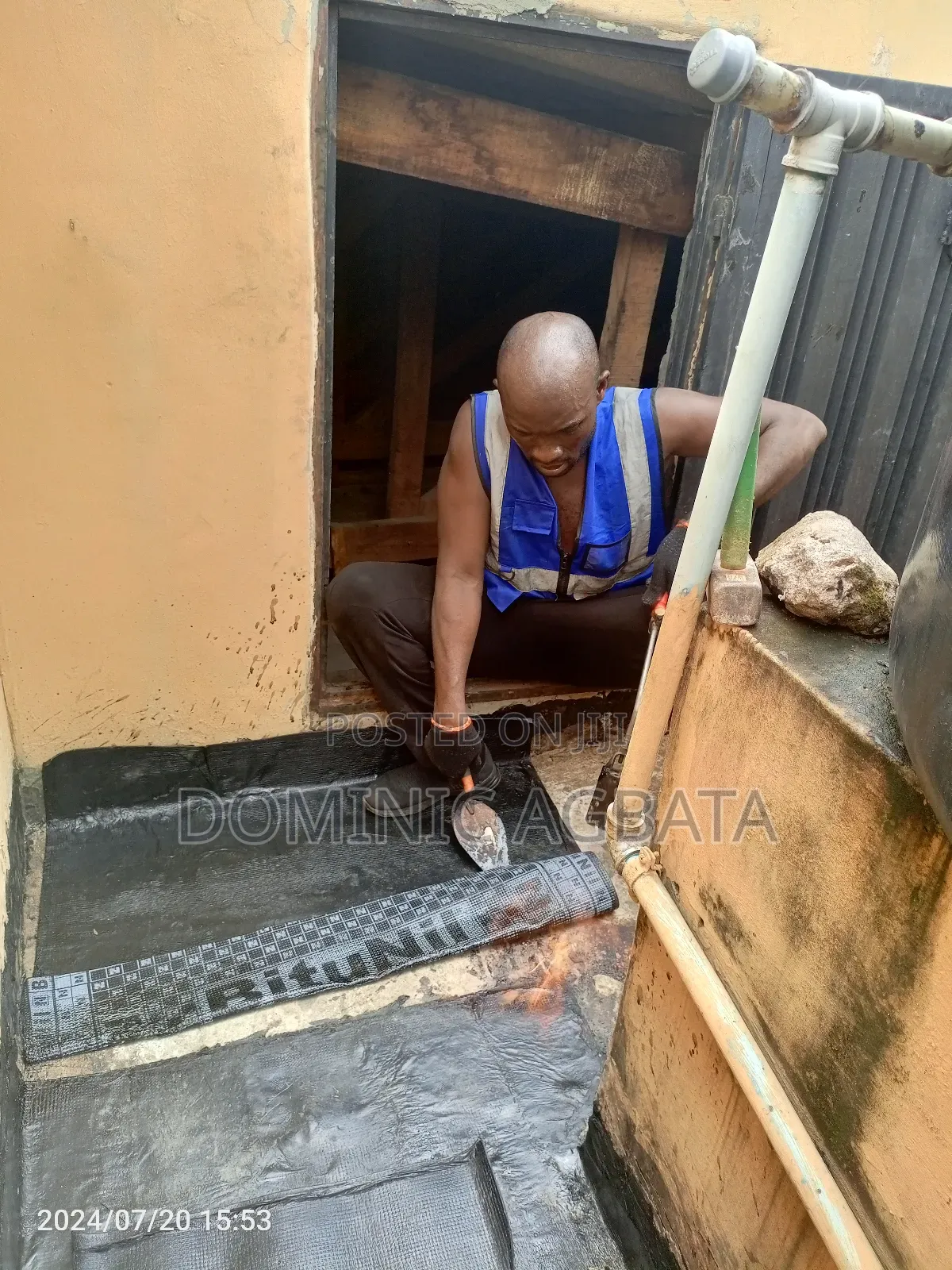 Effloresce Waterproofing Felt