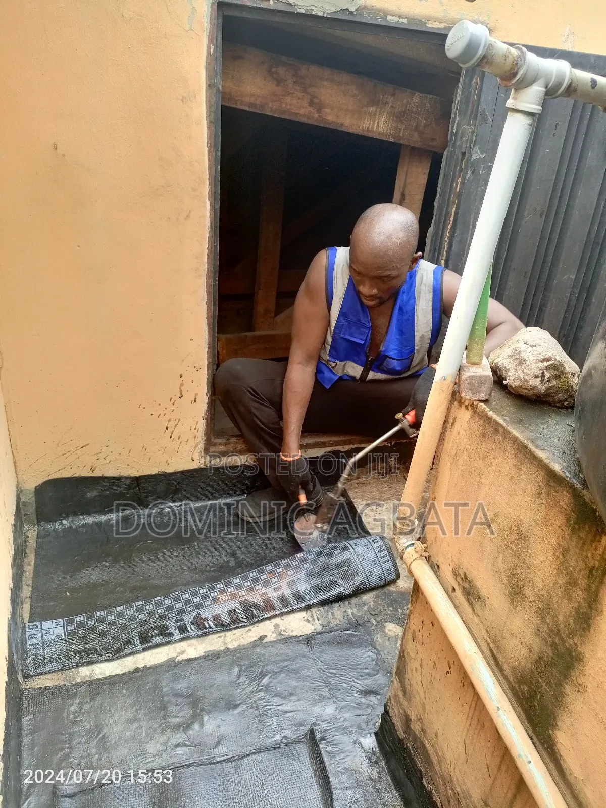 Effloresce Waterproofing Felt