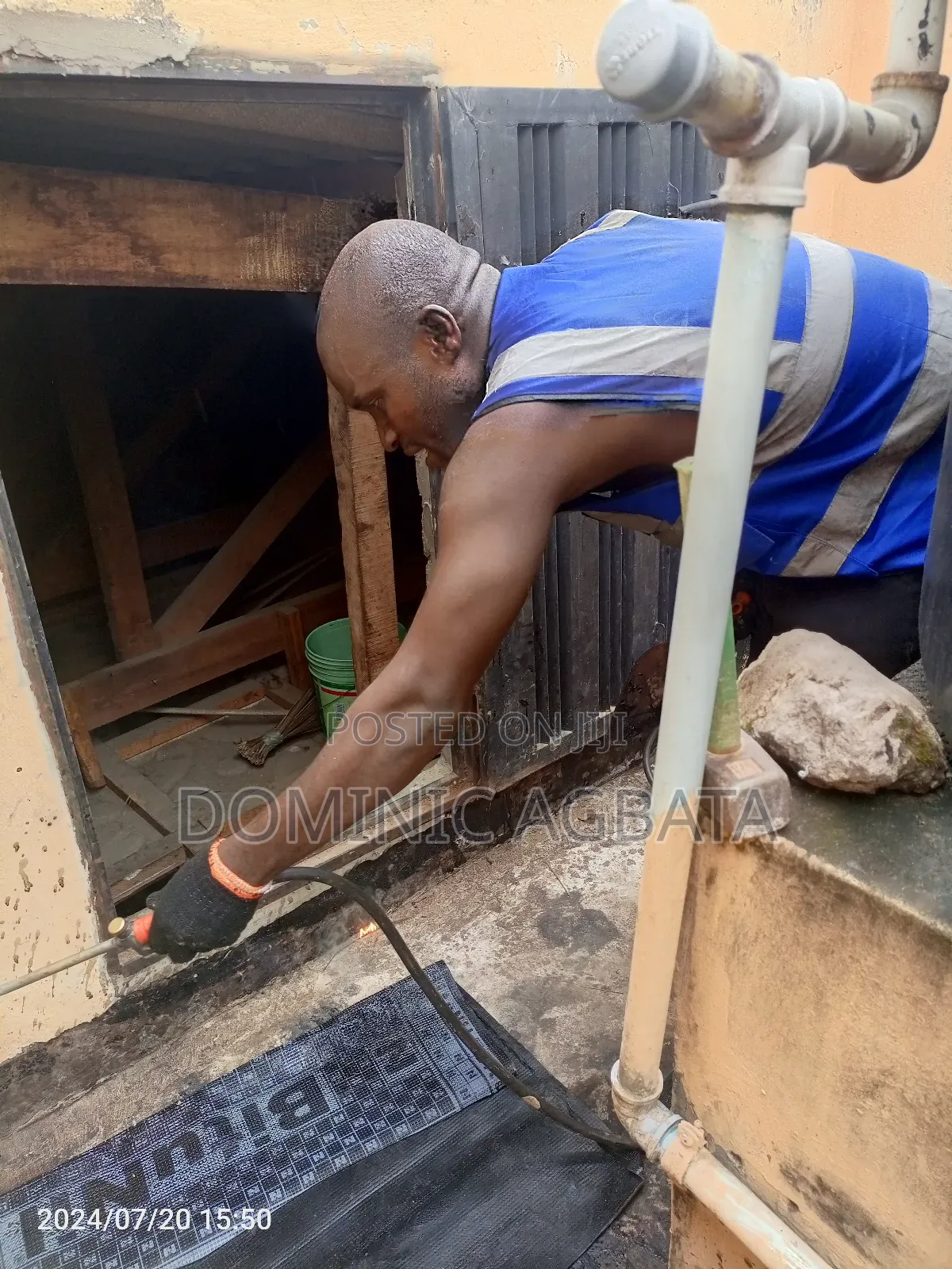 Effloresce Waterproofing Felt