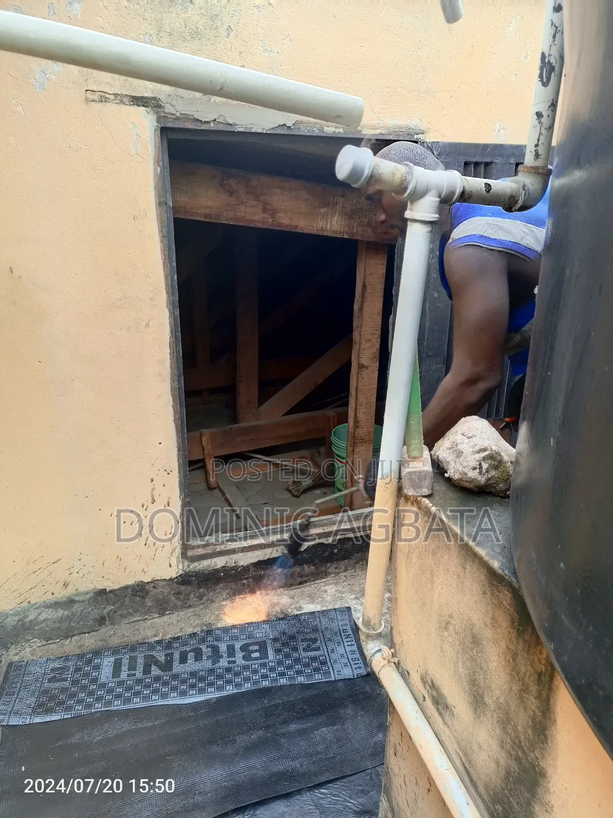 Effloresce Waterproofing Felt