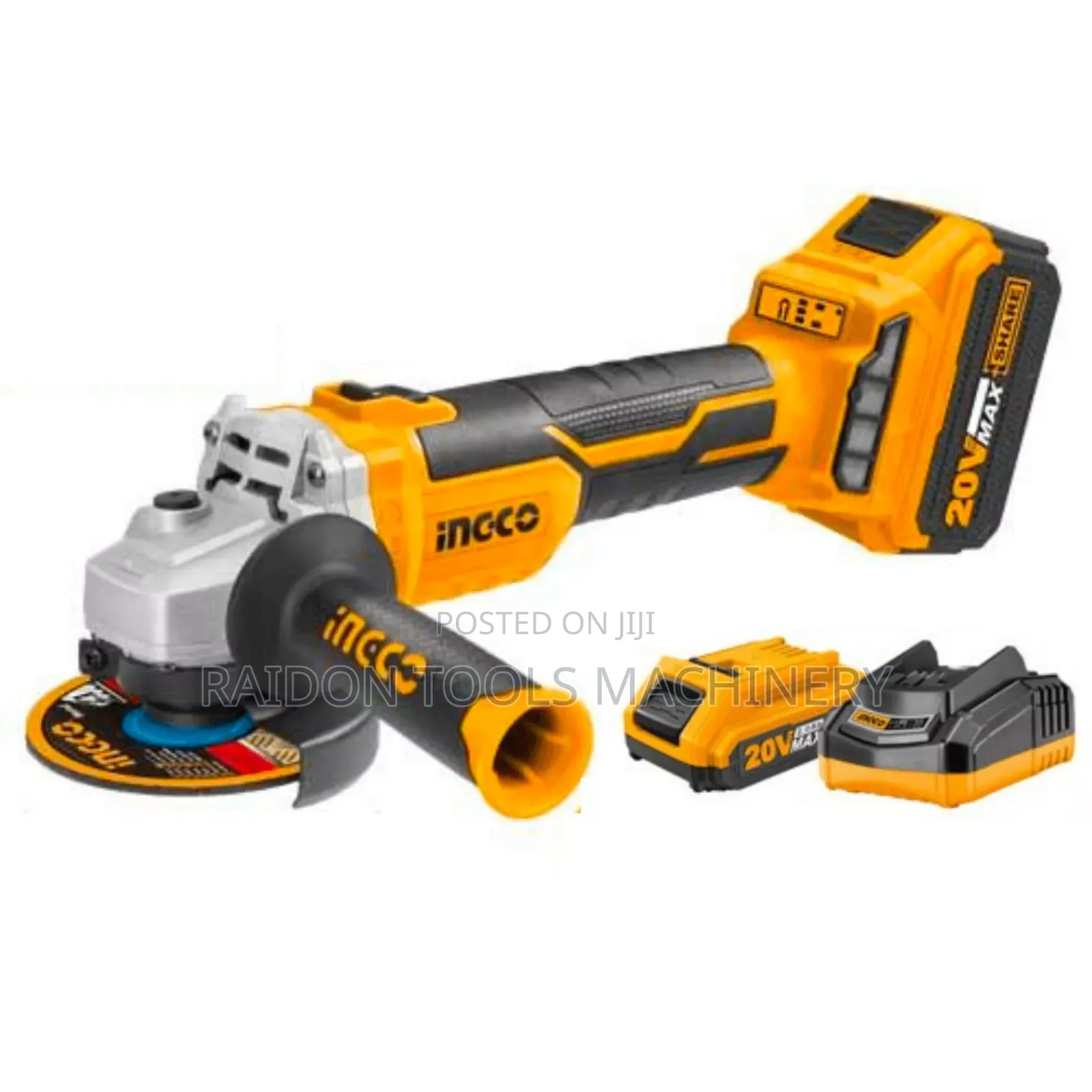 Cordless Grinder Machine 20V INGCO