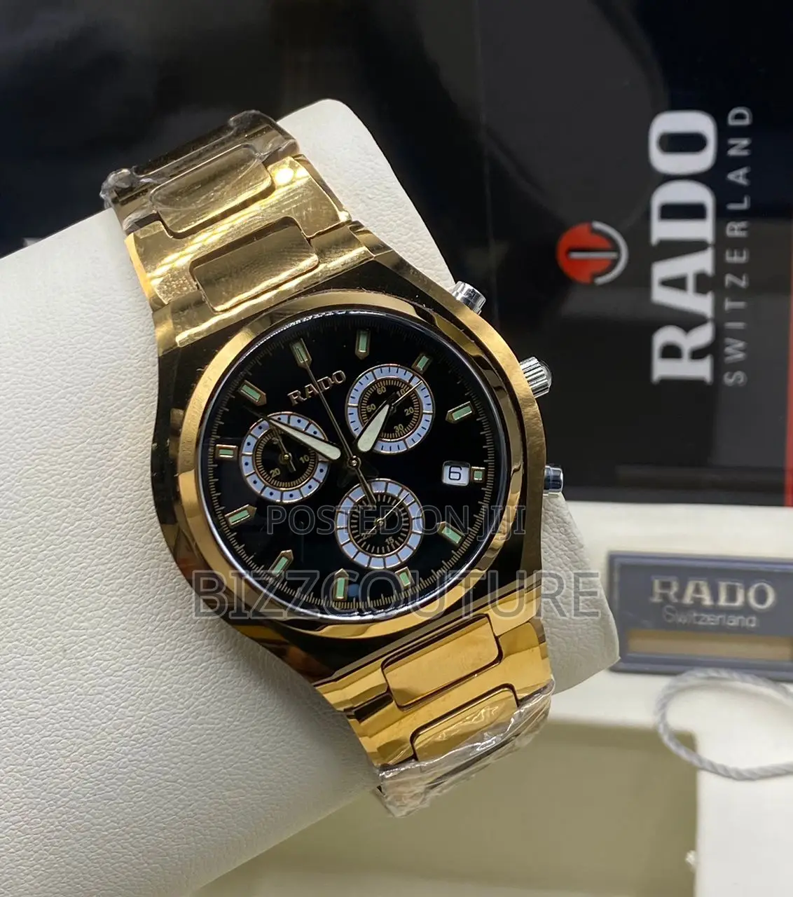 Original RADO Chronograph Gold Chain Watch Is Available Now