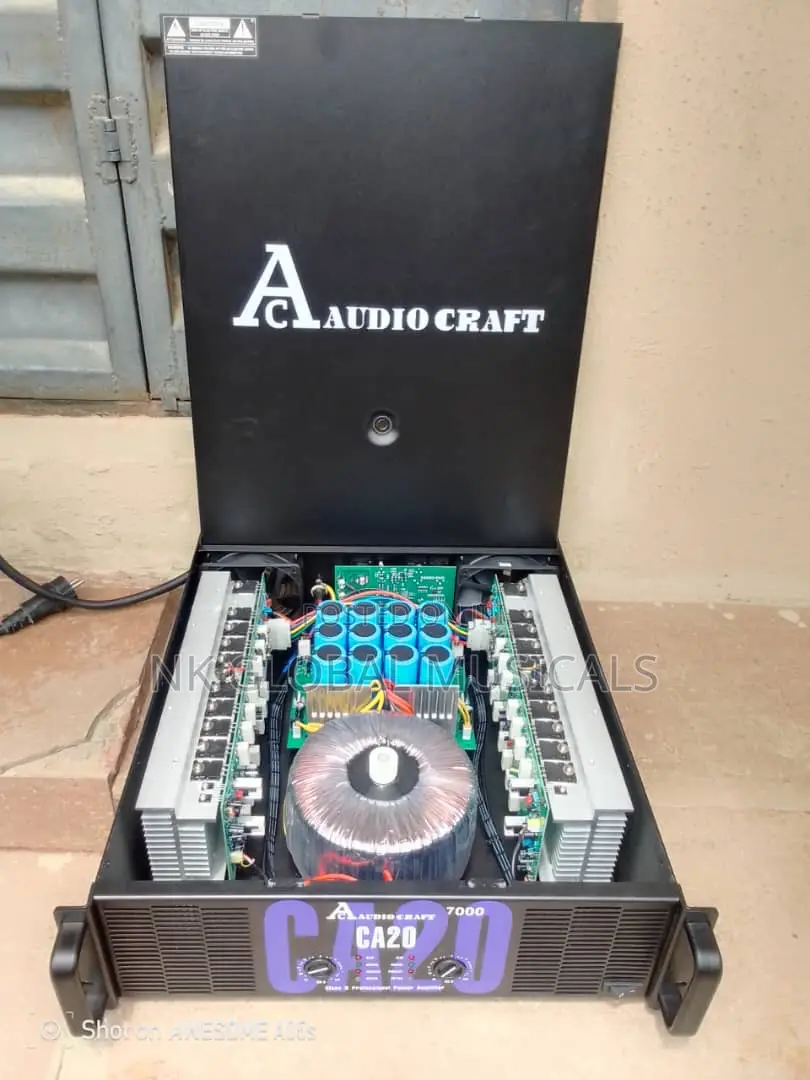 Audio Craft 7000 Watts Amplifier in Ojo - Audio & Music Equipment, Nk ...