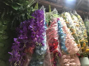 Artificial Dropping Flowers - 12pcs
