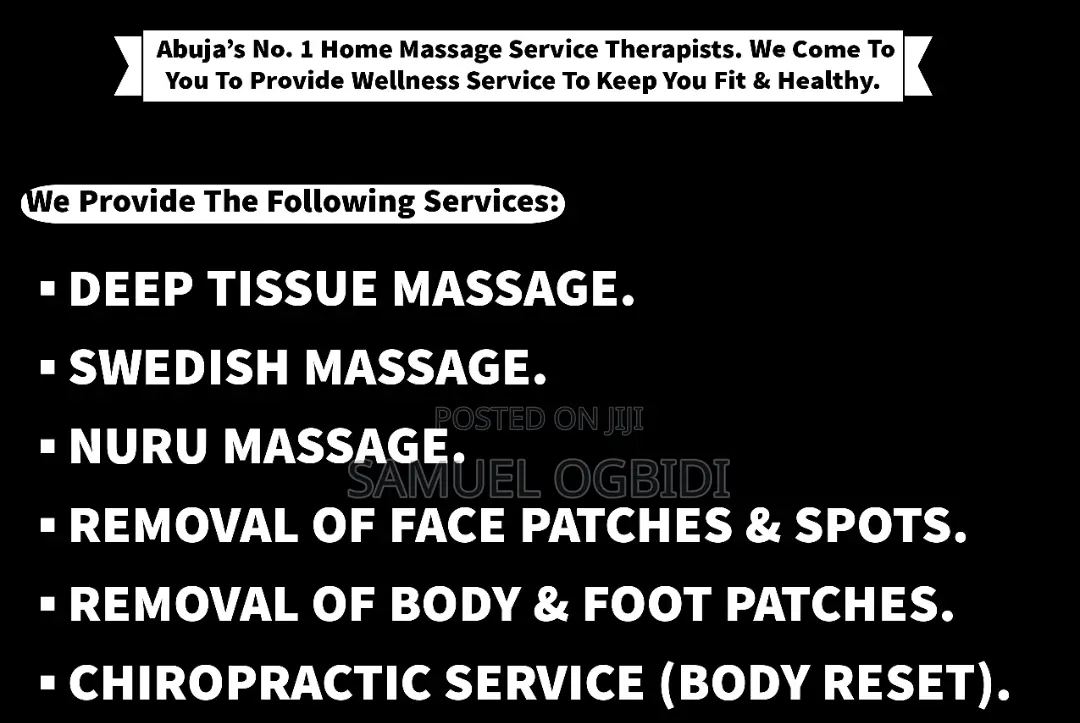 Wellness Body Massage Mobile Service