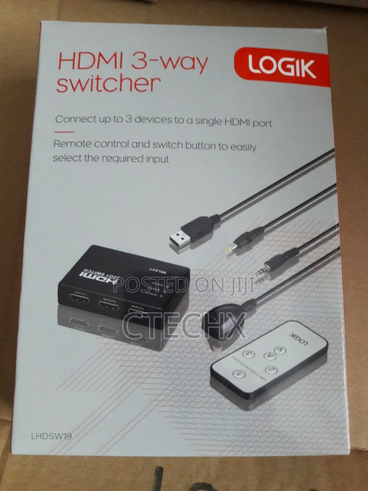 3 Way Hdmi Switch Switcher Plus Remote