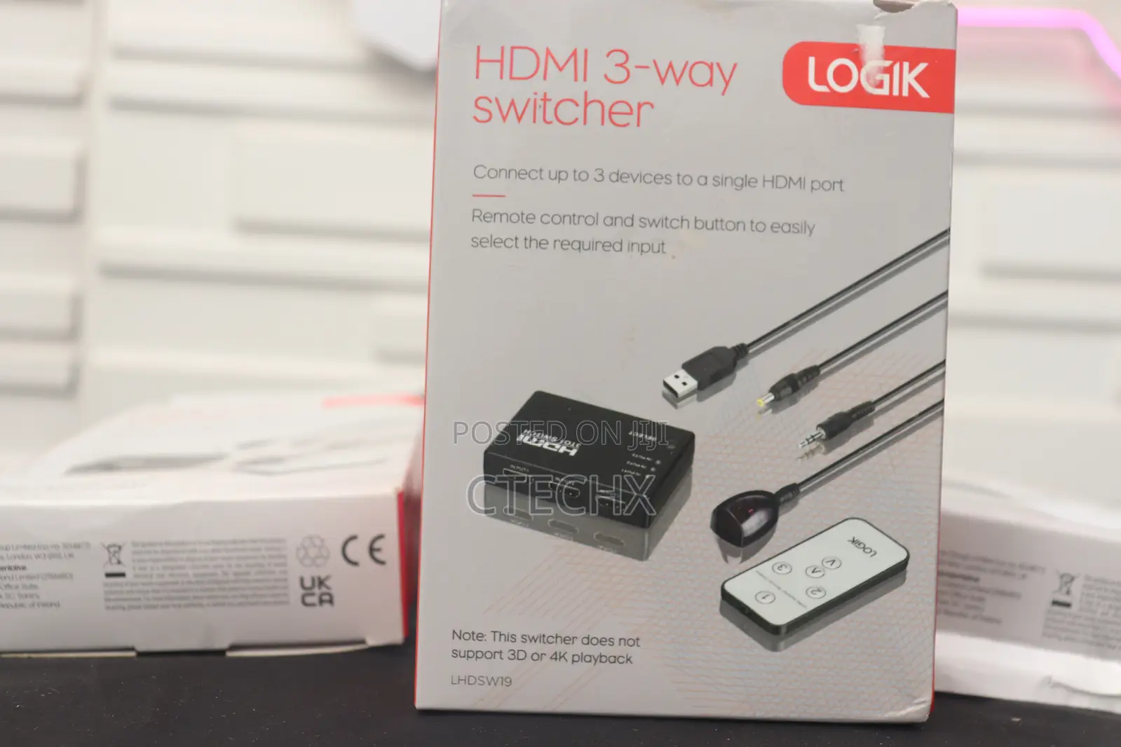 3 Way Hdmi Switch Switcher Plus Remote