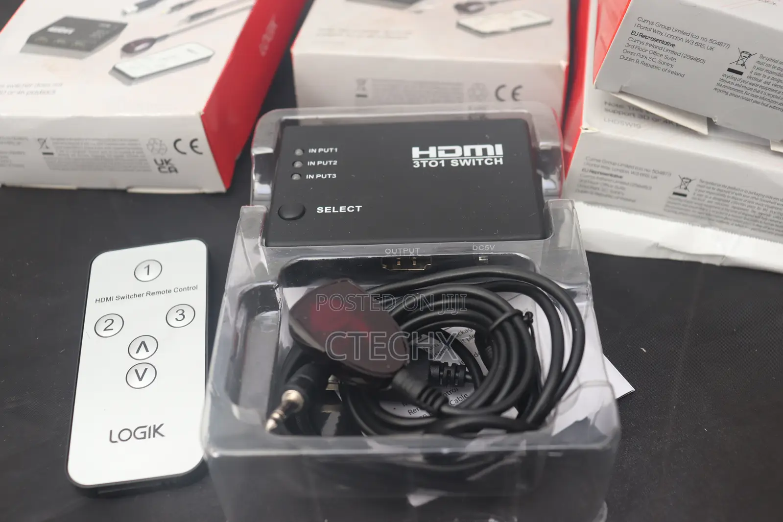 3 Way Hdmi Switch Switcher Plus Remote