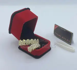 Iced Gold Ski Men's Teeth Grillz
