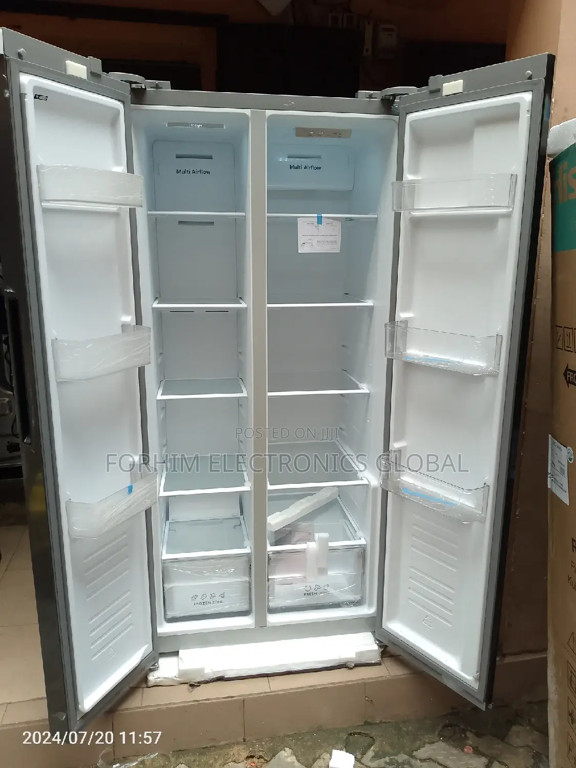Hisense Super Side-by-Side Fridge