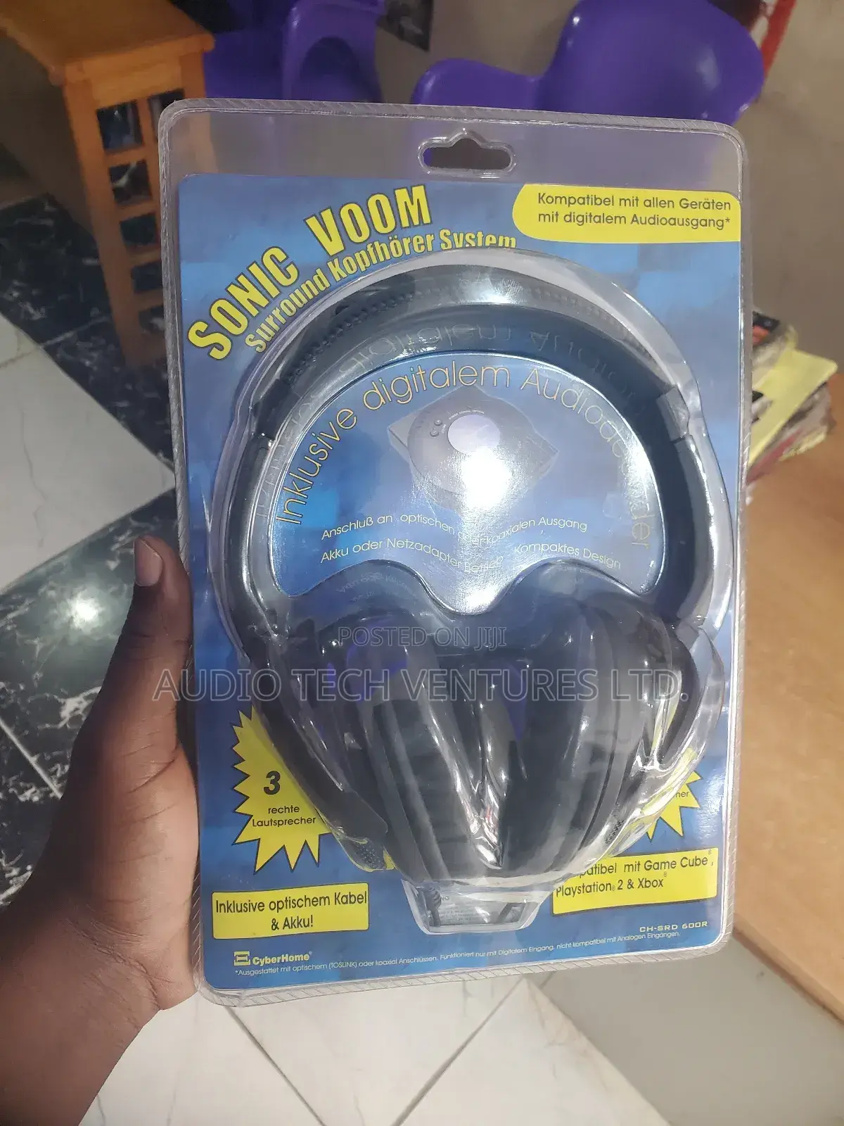 Complete Sonic Voom Studio Headphone
