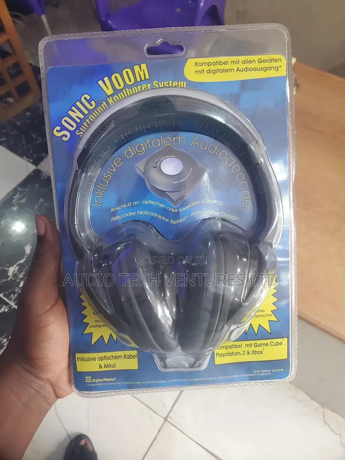 Complete Sonic Voom Studio Headphone
