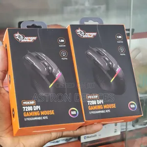 Porodo Gaming 8D RGB Wired Mouse DPI 7200