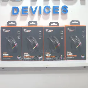 Porodo Gaming 8D RGB Wired Mouse DPI 7200