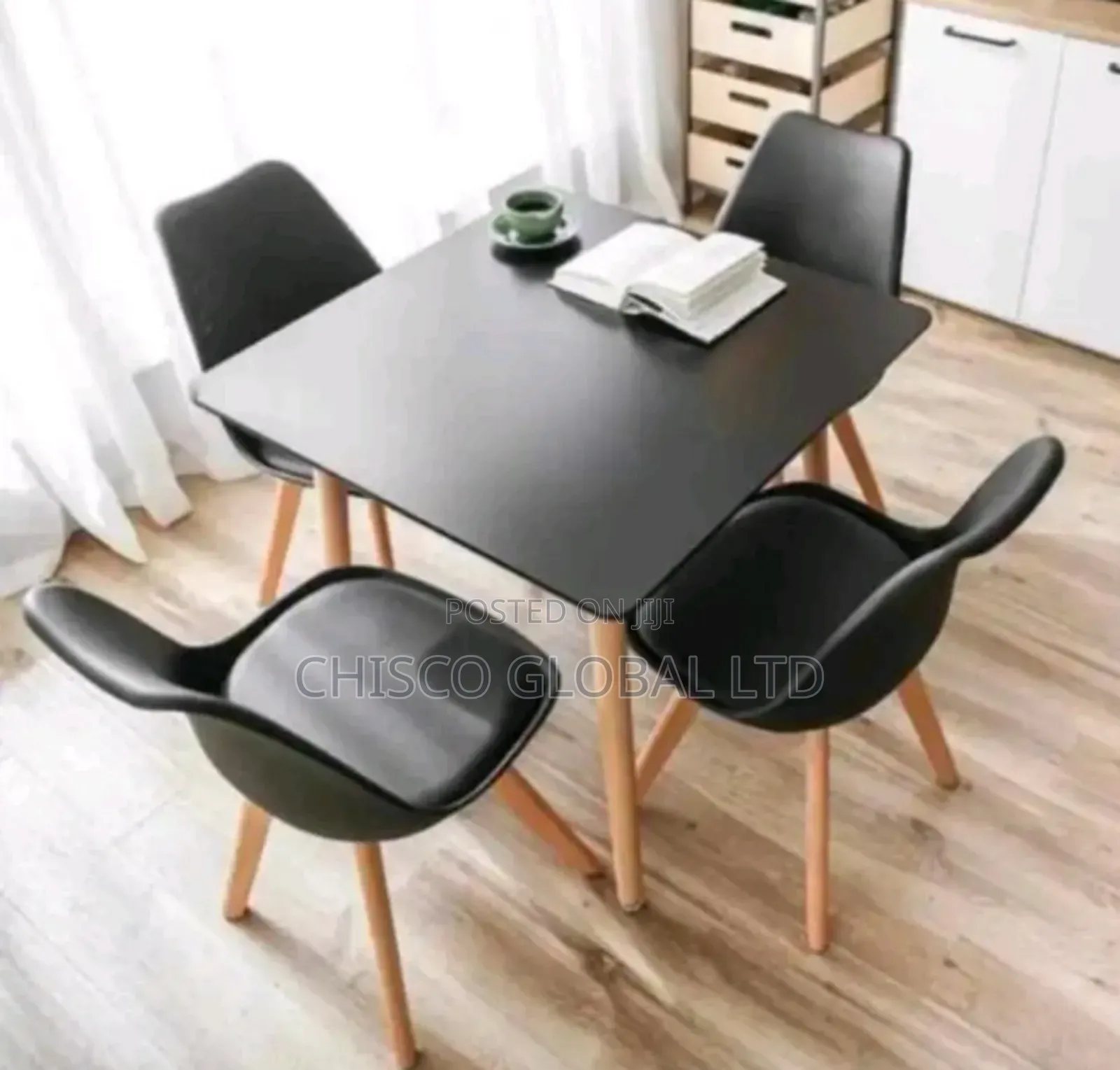Wooden Table and Chairs