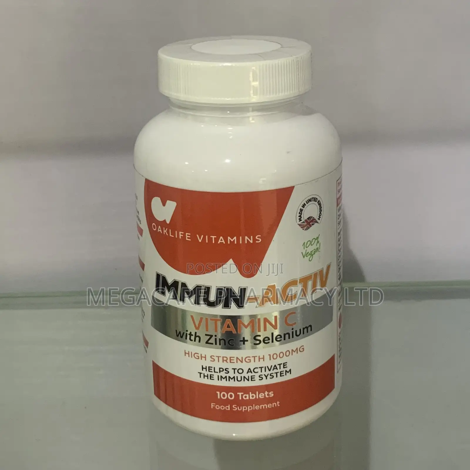 Immun-Acti Vitamin C With Zinc + Selenium