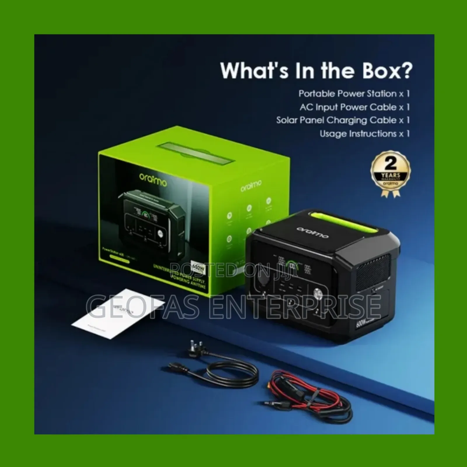 Powerstation 600 600W Portable Power Station