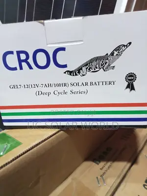 CROC 12v 7AH Deep Cycle Battery