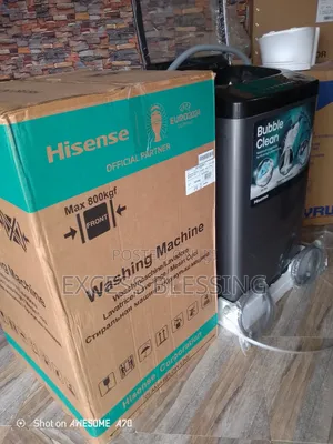 New Hisense 8kg Automatic Washing Machine _Wtja802t