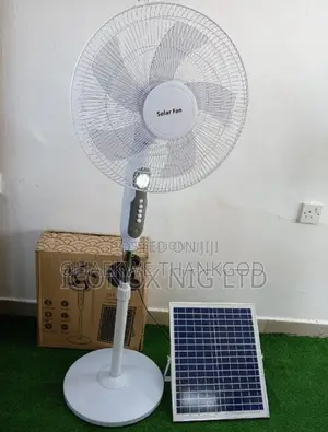 Solar Fan Rechargeable Fan +Solar Panel+Bulb +Usb+Remote