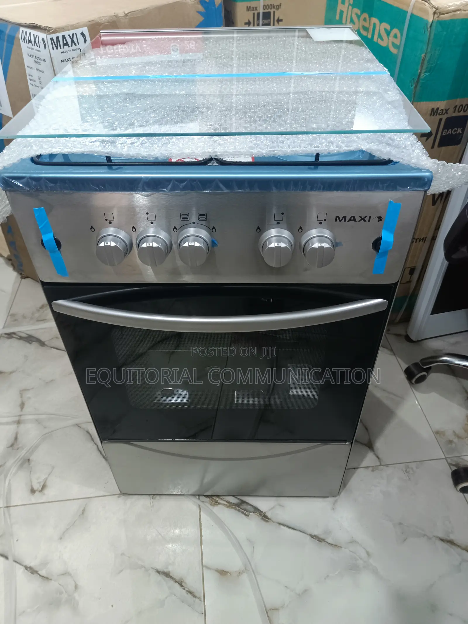 New Look Maxi Auto Ignition 4gas Burner 