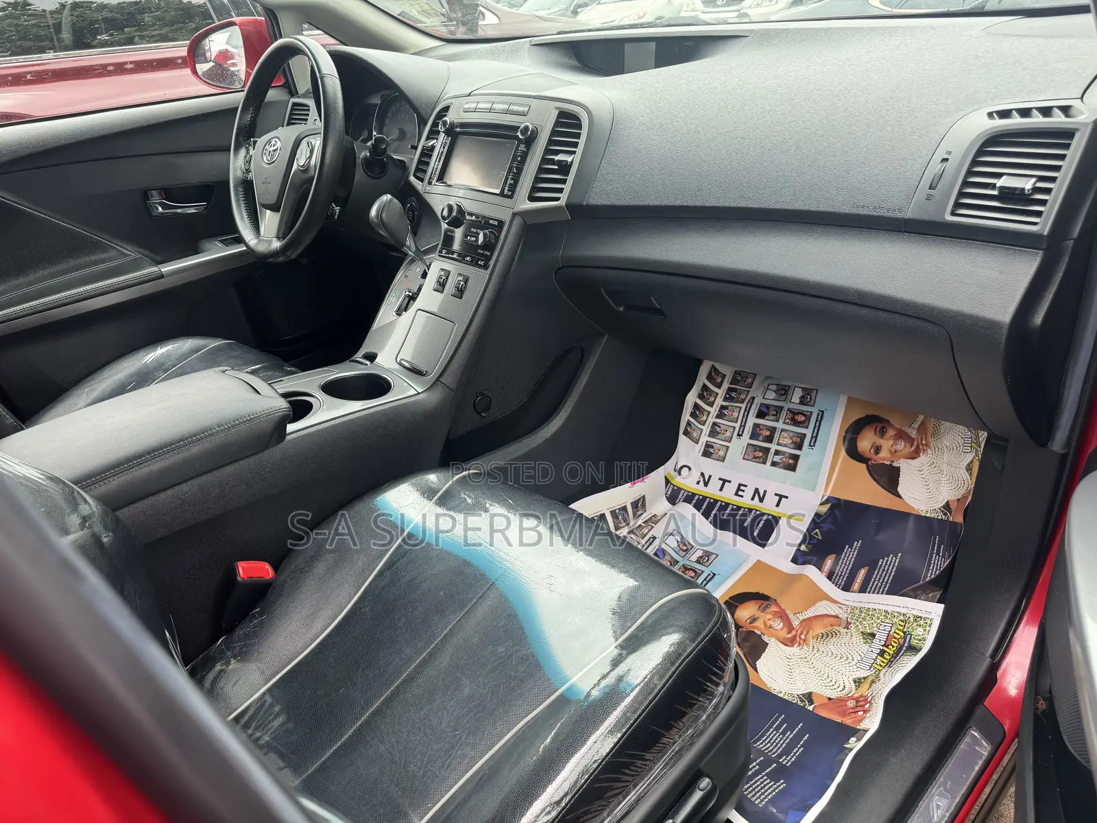 Toyota Venza 2014 Red