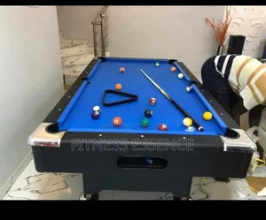 Blue Felt Snooker Board