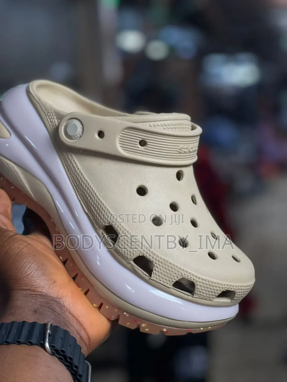 Classic Mega Crush Crocs
