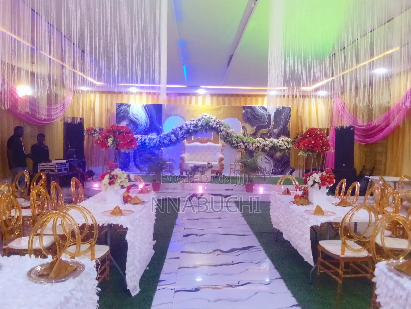 Wedding Hall Decorations