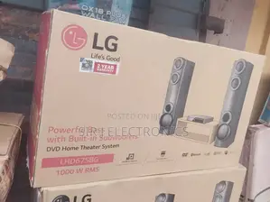 Original Lg 1000watts Powerful Home Theatre With Dvd Systems
