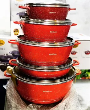 10 Pieces Die Cast Casserole Set Pot
