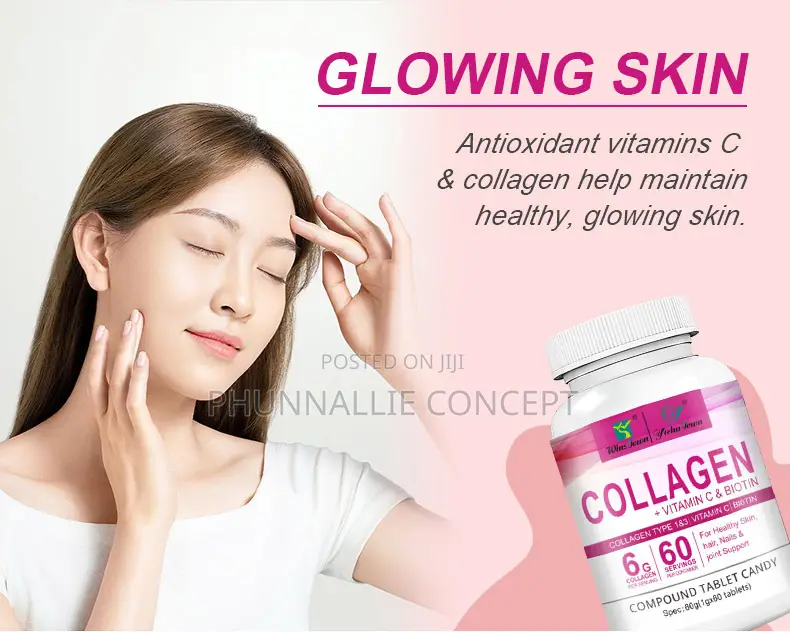 Winstown Collagen+Vitamin C and Biotin Tablet