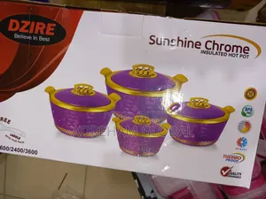 Dzire Sunshine Chrome Insulated Serving Bowl