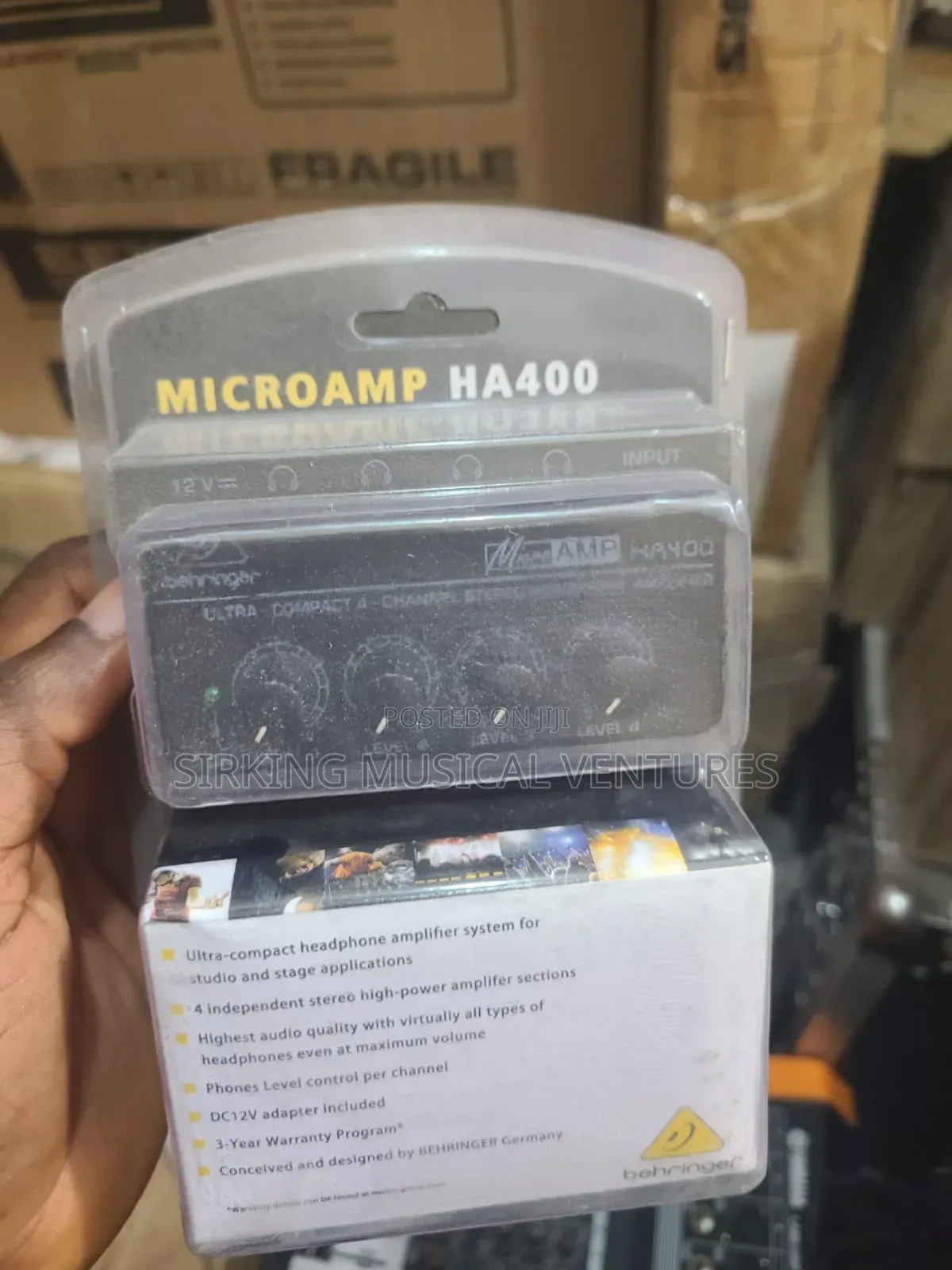 Ha400 4channels Headphone Amp