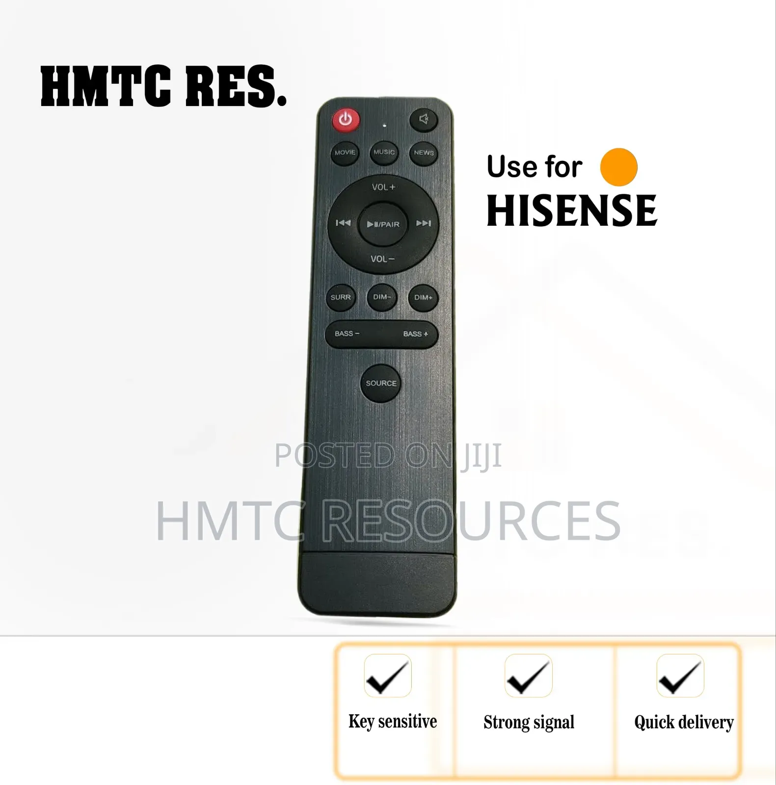 Hisense 2.1 Soundbar Remote Control